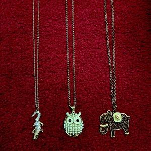 Long fashion necklaces